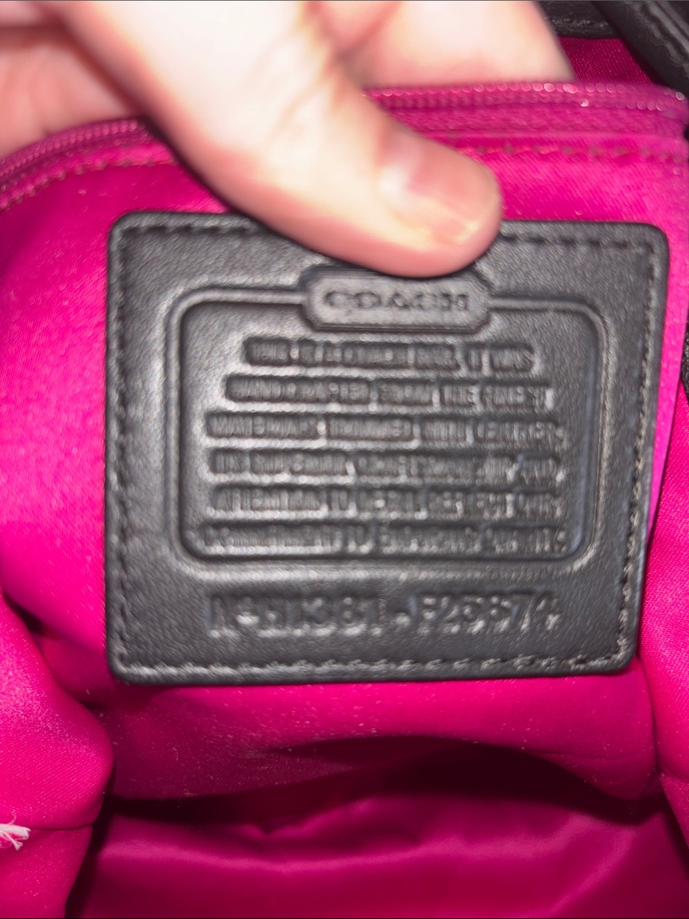 Coach Tweed Bucket Bag - Picture 8 of 11
